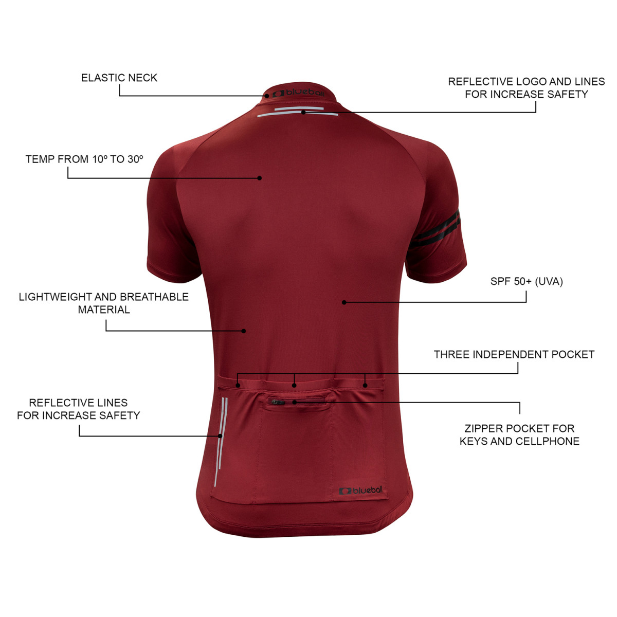CYCLING JERSEY SHORT SLEEVE