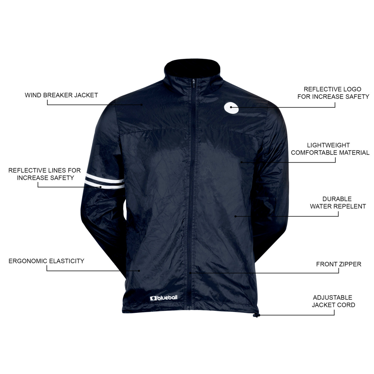 Windbreaker cheap without hood
