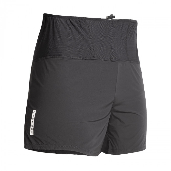 Black Elastic waist short