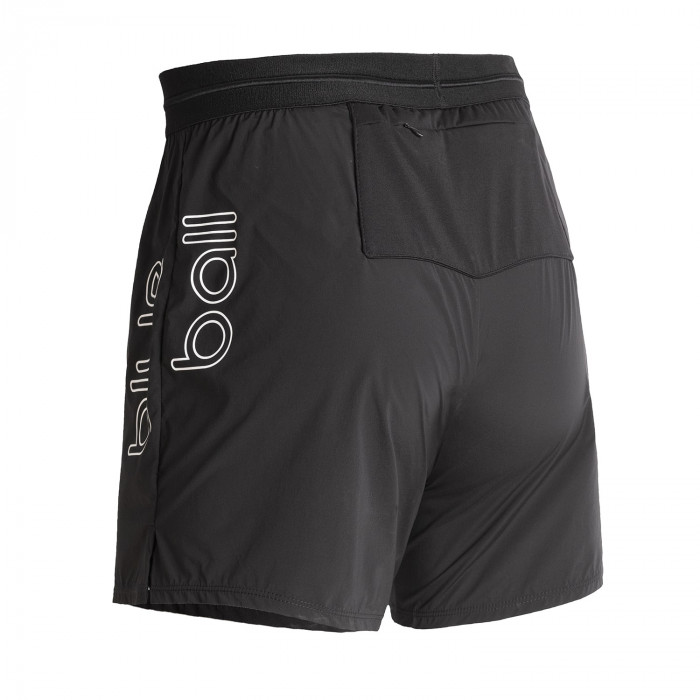 Ecoon Black pocket waist shorts with compresion pantie with pockets