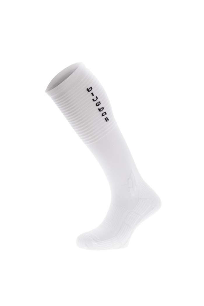 WHITE COMPRESSION SOCKS