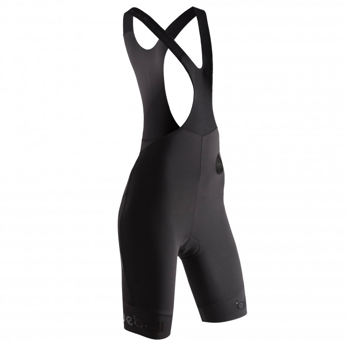 Woman Black Bibshorts