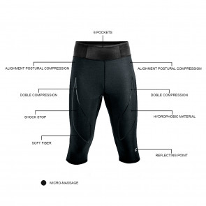 3/4 LENGHT TROUSERS WITH POCKETS