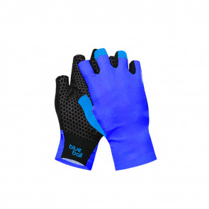 Blue Half-finger gloves