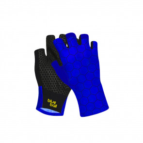 Blue Half-finger gloves