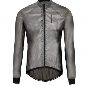Windbraker Black Cycling jacket without hood
