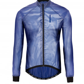 Windbraker Blue Cycling Jacket without hood  