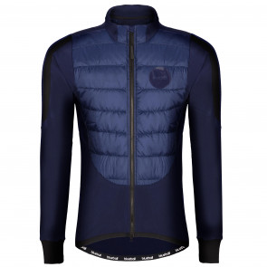 Men Blue Navy Cycling insulated jacket