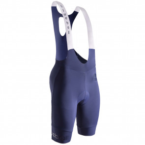 Men Blue Bibshorts