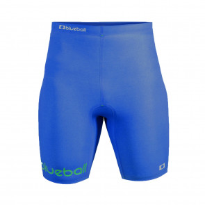 watersport compression short pants for men front blue