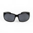 bb3000 blueball sport sunglasses front shiny black