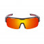 bb3800 outdoor sport sunglasses revo red matte black