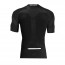 Watersport compression men tshirt with zipper back
